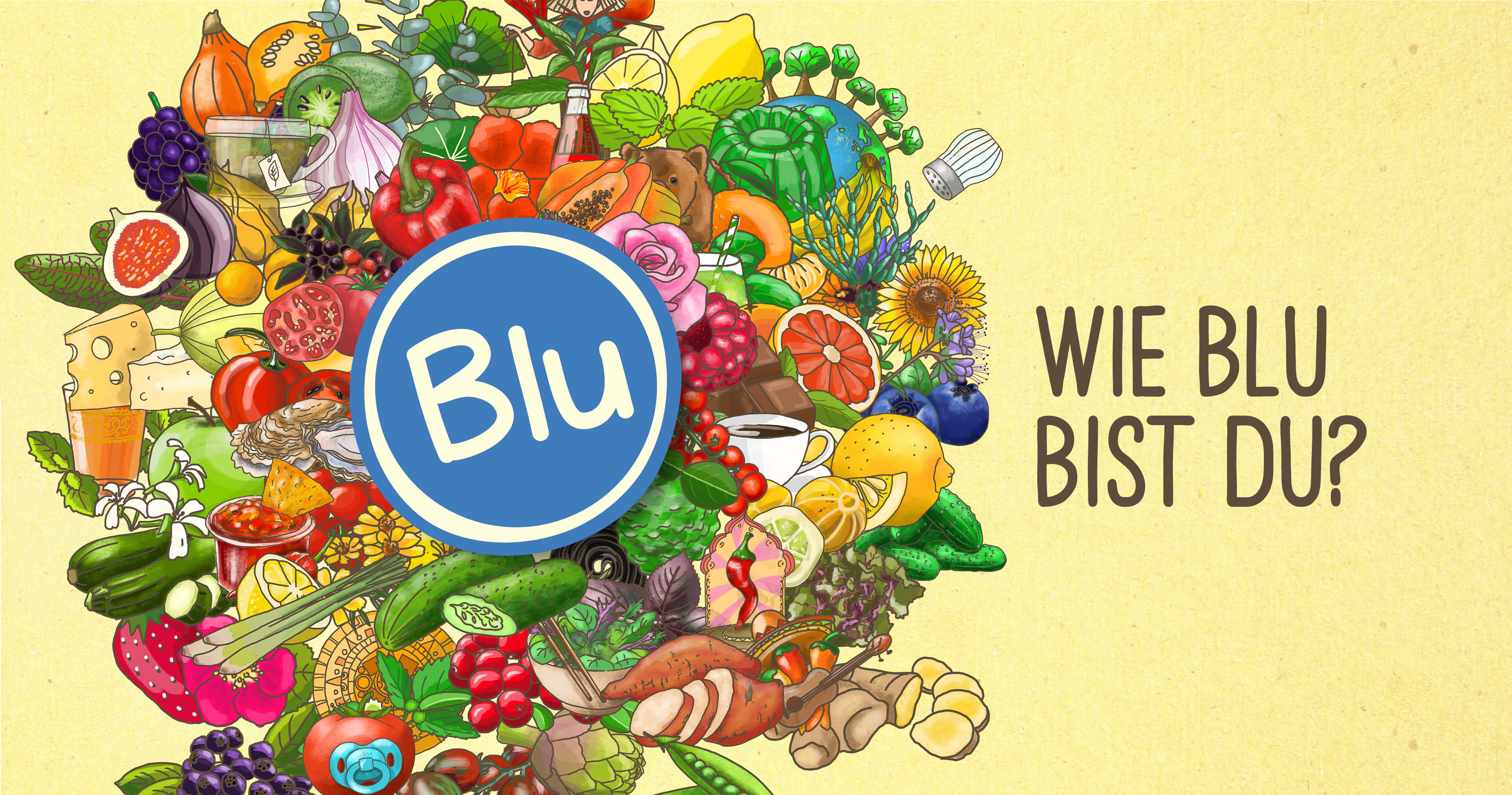 Blu – Kräuter & Gemüse - So gesund kann lecker sein.